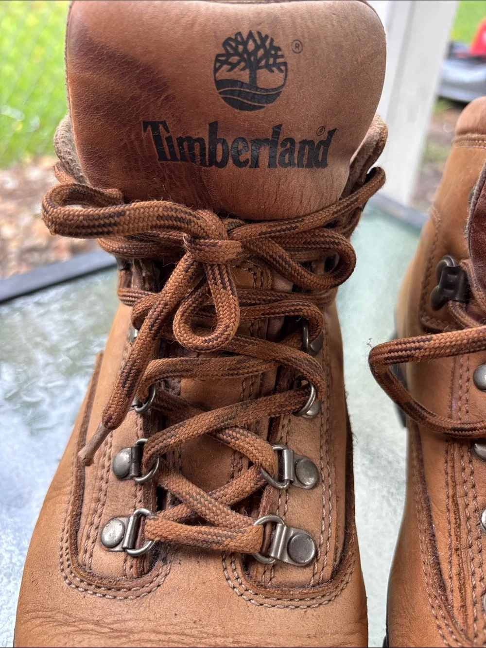 Timberland 95103 Euro Hiker Mid Gore-Tex Waterproof Brown Leather Hiking Boots